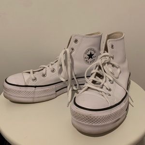 Leather High Top Converse